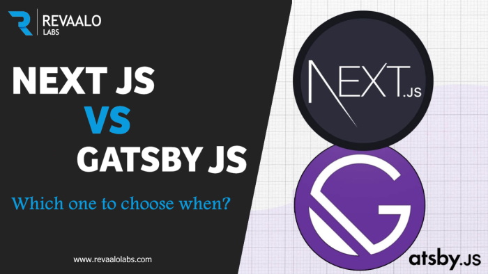 Next.JS vs Gatsby.JS – Which one to choose when?